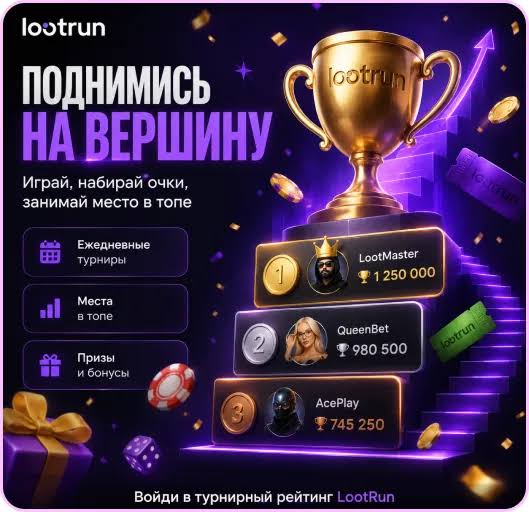 Lootrun — Официальный сайт для успешного гейминга
